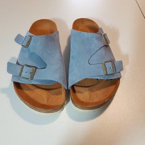 Birkenstock Zurich Sandal, Blue Size 41
